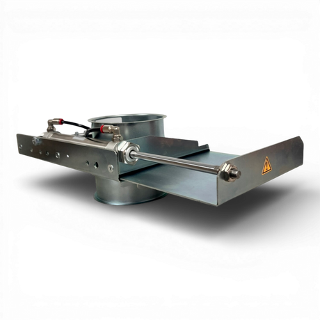 Pneumatikschieber Schieber Absperrschieber SCHUKO NESTRO POLYTECHNIK ALKO etc. (pneumatic slide valve) – Ansicht 5