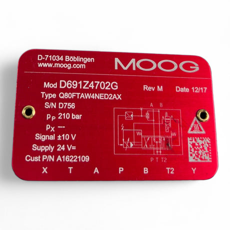 Moog D691Z4702G Proportionalventil typ Q80FTAW4NED2AX – Ansicht 6