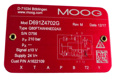 Moog MOOG D662Z4854B Proportionalventil Art.-Nr. 662485 – Ansicht 6