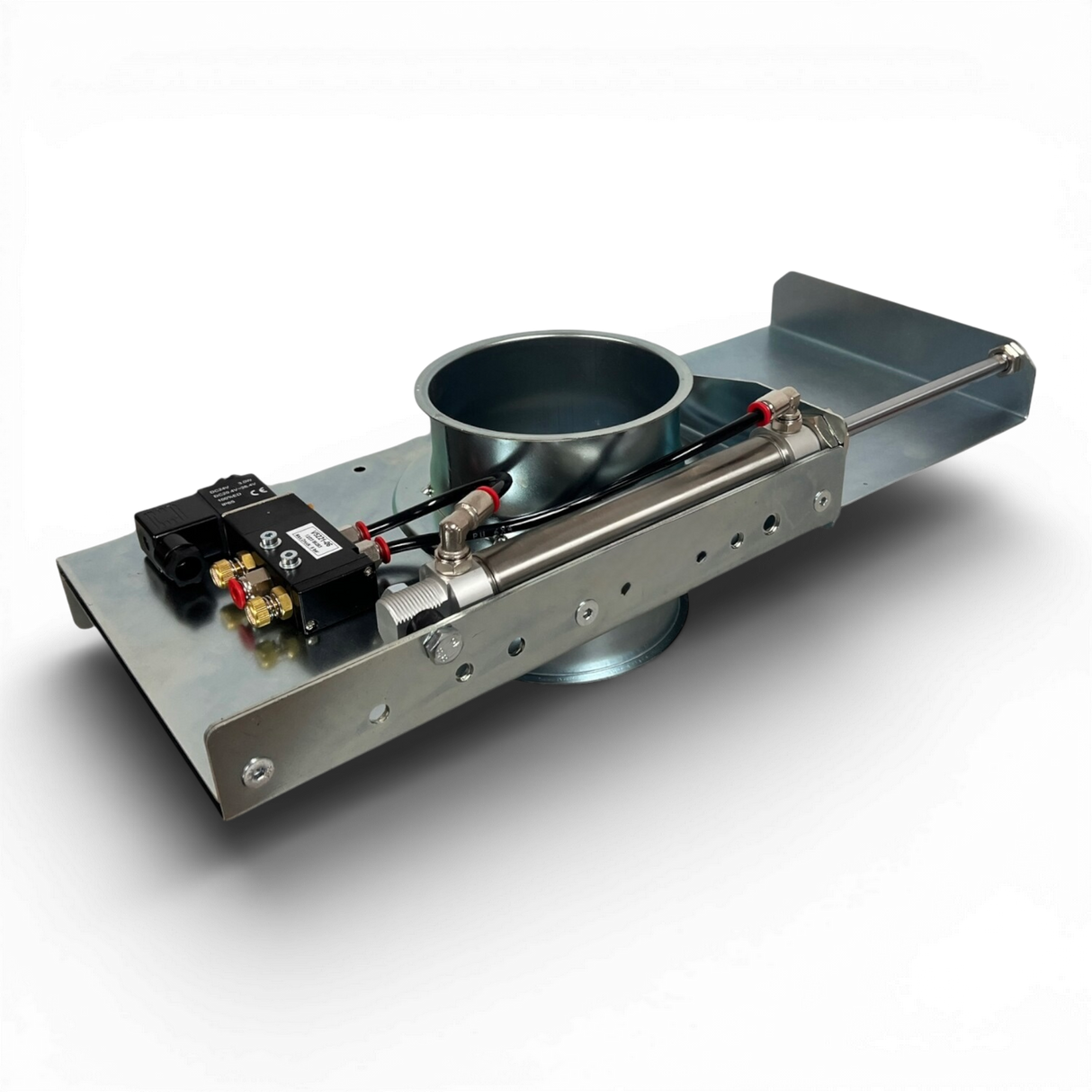 Pneumatikschieber Schieber Absperrschieber SCHUKO NESTRO POLYTECHNIK ALKO etc. (pneumatic slide valve) – Ansicht 3