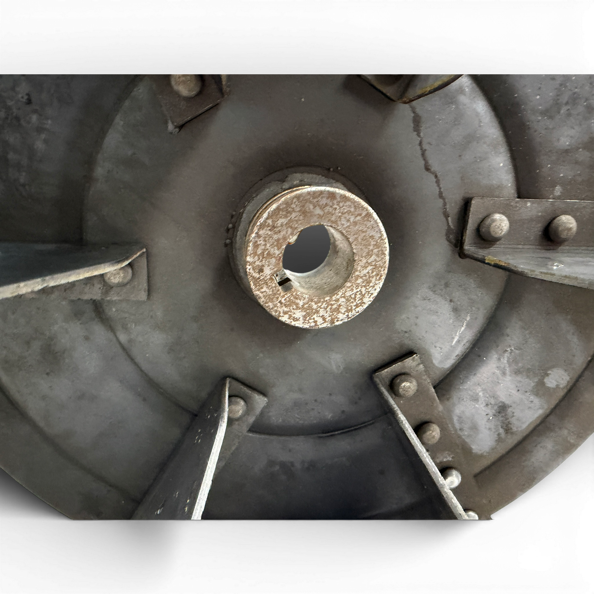 Stahl Laufrad Flügelrad Ø 300 mm Absaugung Transport Ventilator Art. Nr. 300101 – Ansicht 4