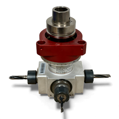 IMA ATEMAG CNC HBE Adapteraggregat Bohr und Fräsaggregat 4 Werkzeugausgänge Art Nr 147009FSQUIM5N HBE – Ansicht 3