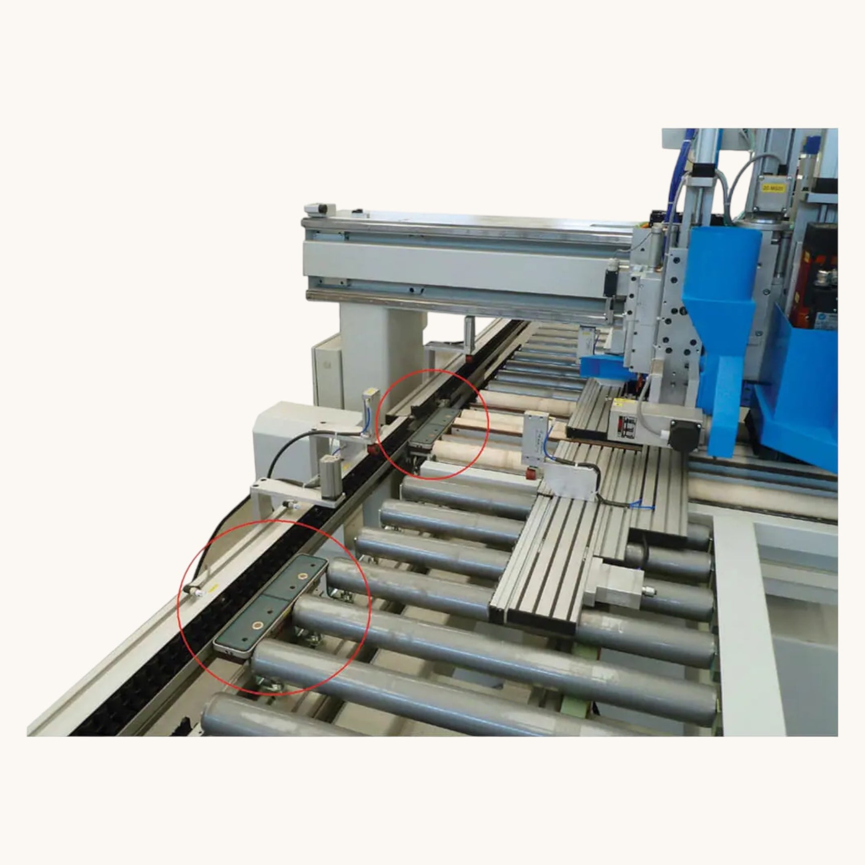 ALBERTI VECTOR CN CNC Vertikalbohrmaschine Fräsmaschine Dübeleintreibmaschine Beschlagsetzmaschine 6-seitig – Ansicht 4