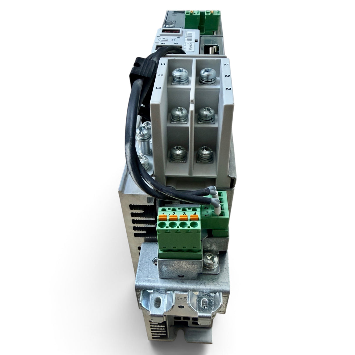 Rexroth Indramat EcoDrive03 Antriebsregelgerät DKC02.3-040-7-FW · SERCOS · 40 A · 3 AC 380–480 V · SN DKC023-10086