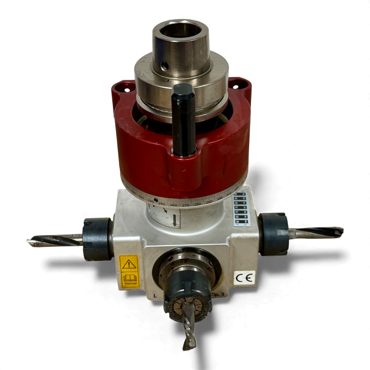 IMA ATEMAG CNC HBE Adapteraggregat Bohr und Fräsaggregat 4 Werkzeugausgänge Art Nr 147009FSQUIM5N HBE – Ansicht 5