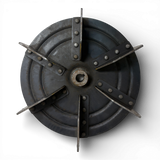 Stahl Laufrad Flügelrad Ø 250 mm Absaugung Transport Ventilator Art. Nr. 300102