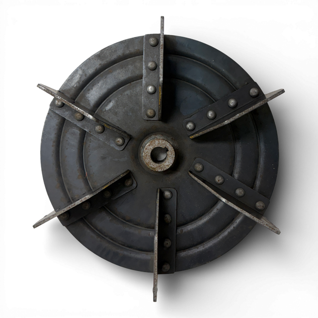 Stahl Laufrad Flügelrad Ø 250 mm Absaugung Transport Ventilator Art. Nr. 300102