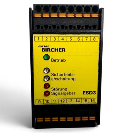 Bircher Reglomat Sicherheitsrelais ESD3-6171-K234 Art.-Nr. 6171-K234 HOMAG Nummer 4-008-32-0967 – Ansicht 3