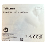 Bircher Reglomat Sicherheitsschaltmatte ESM-52D-1200×750 | Art.-Nr. 02072787 – WEEKE BP 155 CNC (switching mat, safety mat)