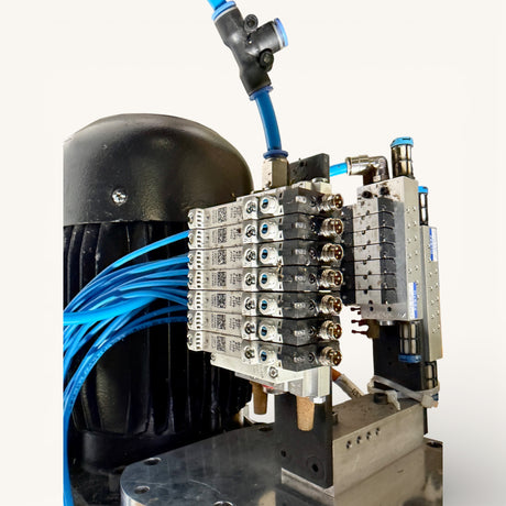 IMA BENZ Bohraggregat Bohrgetriebe 6 + 8 Spindelig mit 2 Zusatzfrässpindeln | Art.-Nr. 4-09905 / 4-09908 – IMA CNC 610 V