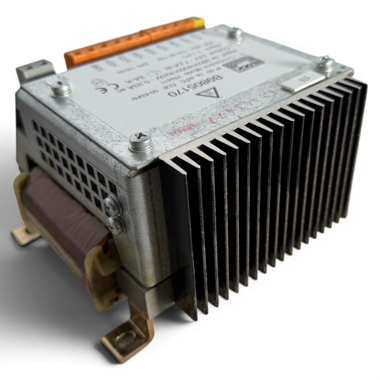 BLOCK Dreiphasen-Steuertransformator 24V DC 7,5A Art.-Nr. B9805170 – Ansicht 3