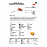 Transportfahrwerk Panzerrollen HTS ECO-Skate I90L+S / 18t Traglast – Ansicht 9