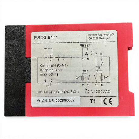 Bircher Reglomat Sicherheitsrelais ESD3-6171 – Art.-Nr. 6171 HOMAG Nr. 4-008-32-0967 – Ansicht 9