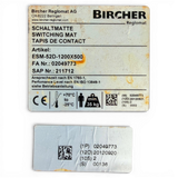 Bircher Reglomat Sicherheitsschaltmatte ESM-52D-1200×500 | Art.-Nr. 02049773 – WEEKE BP 155 CNC (switching mat, safety mat)