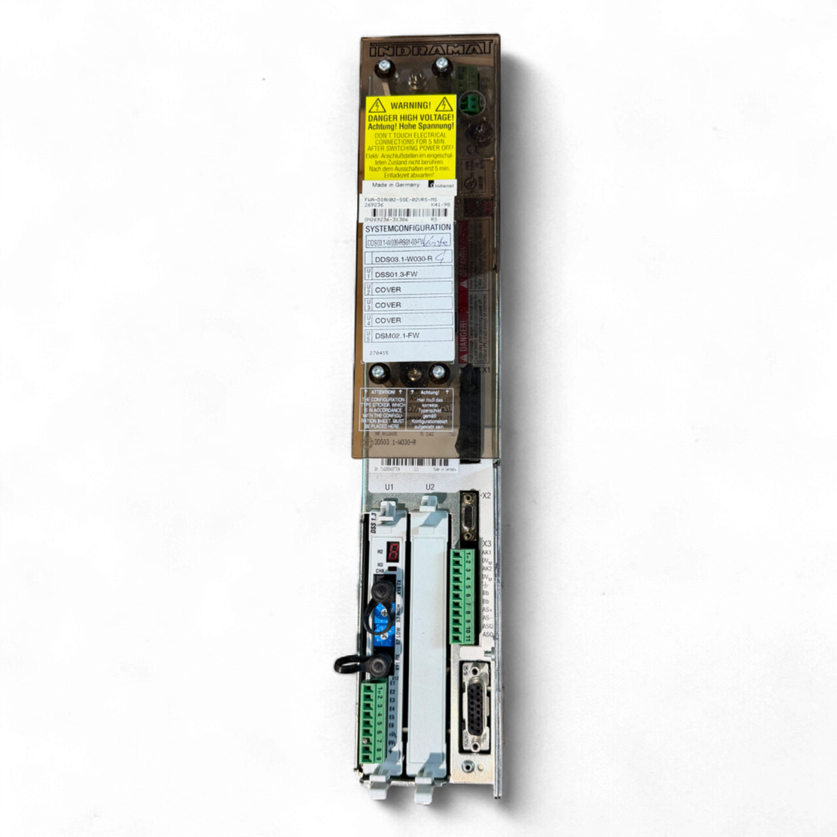 Bosch Rexroth Indramat Digital AC-Servocontroller DDS03.1-W030-R Art.-Nr. R911264392 – Ansicht 5