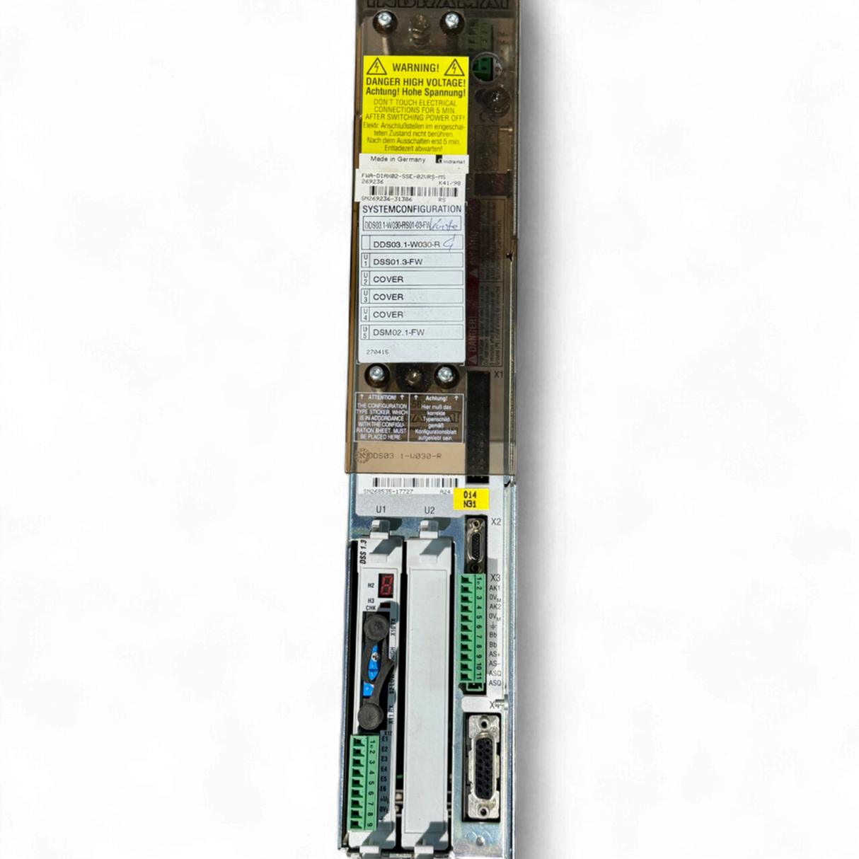 Bosch Rexroth Indramat Digital AC Servo Controller (Servo Drive) DDS03.1-W030-R Art.-Nr. DDS03.1-W030-R – Ansicht 4