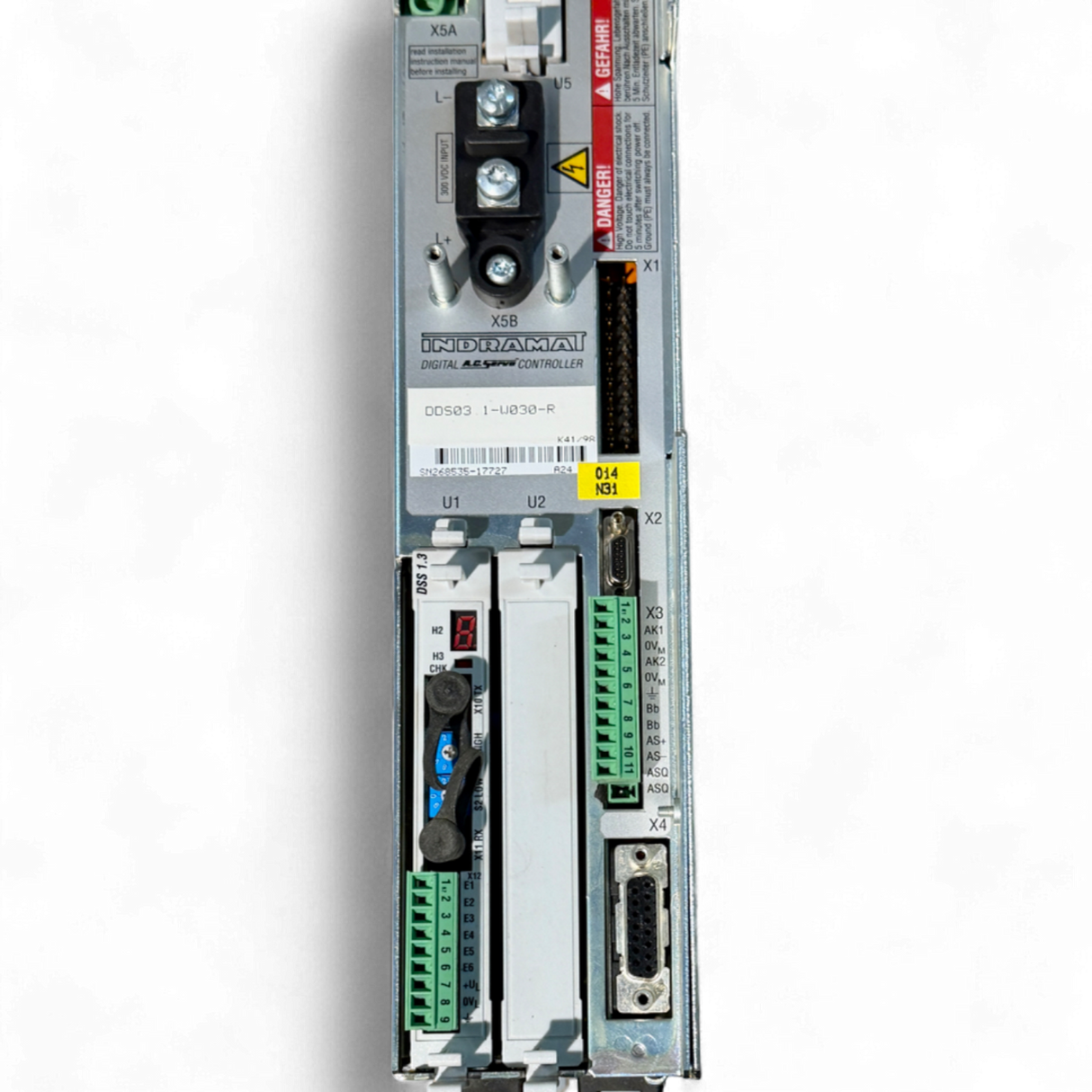 Bosch Rexroth Indramat Digital AC Servo Controller (Servo Drive) DDS03.1-W030-R Art.-Nr. DDS03.1-W030-R – Ansicht 5