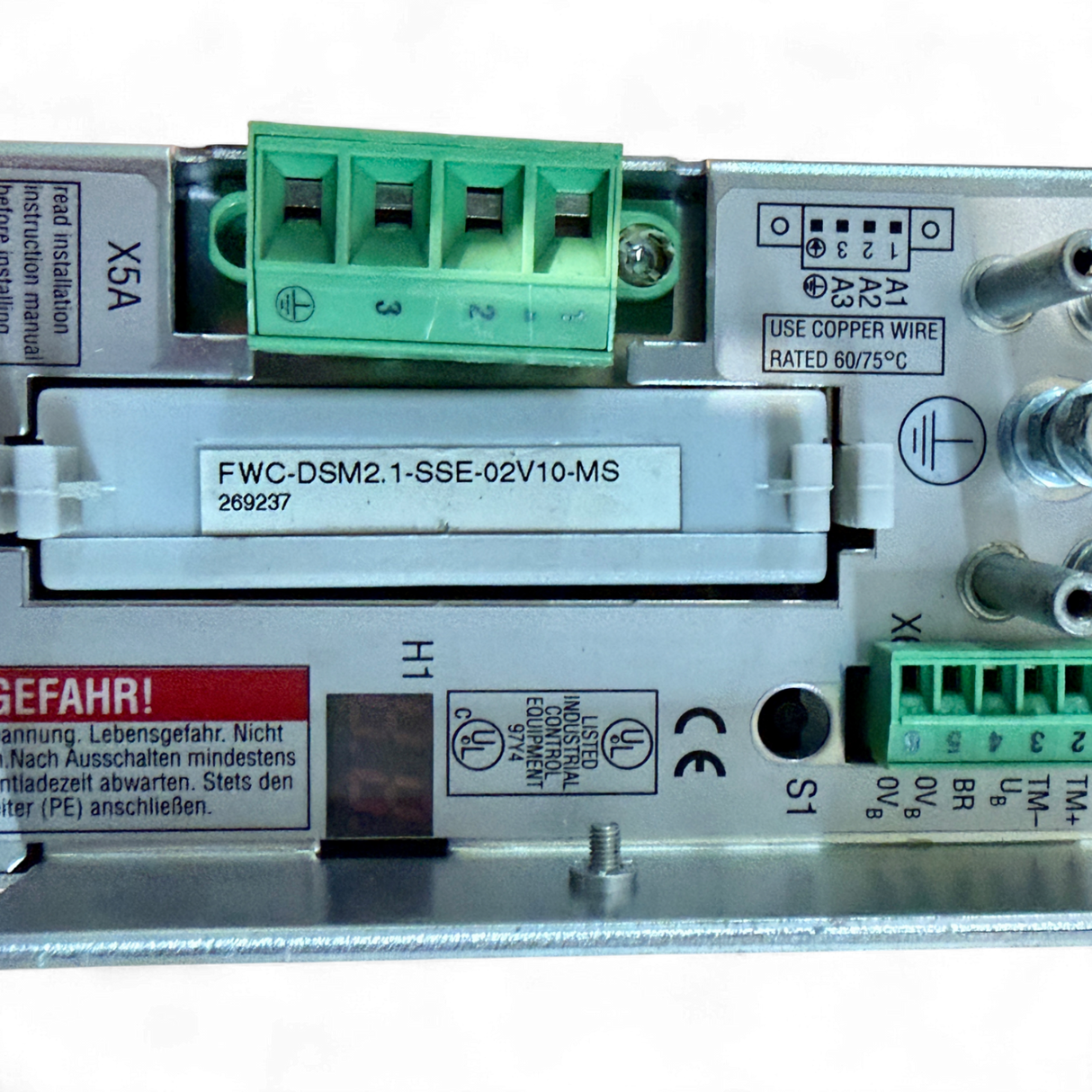 Bosch Rexroth Indramat Digital AC Servo Controller (Servo Drive) DDS03.1-W030-R Art.-Nr. DDS03.1-W030-R – Ansicht 7
