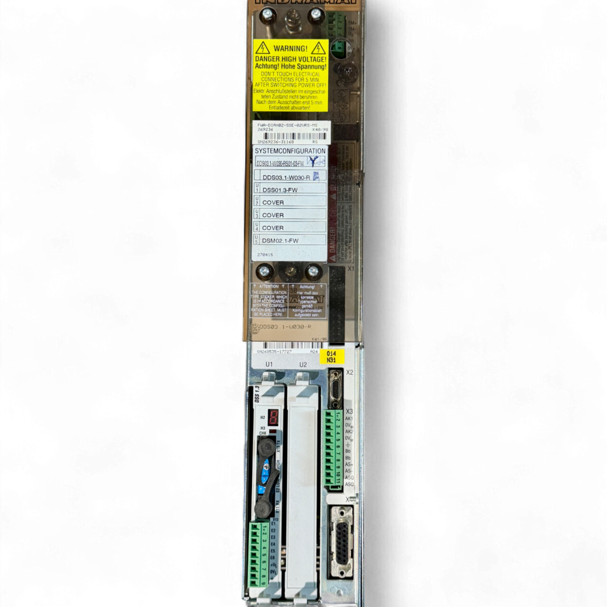 Bosch Rexroth Indramat Digital AC Servo Controller (Servo Drive) DDS03.1-W030-R Art.-Nr. DDS03.1-W030-R – Ansicht 9