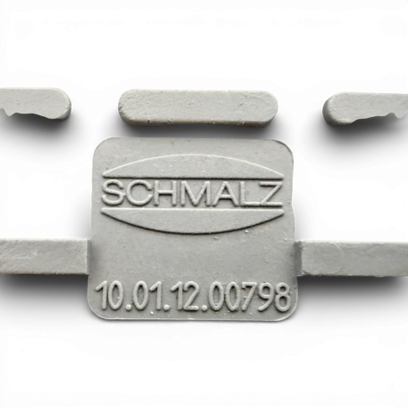 Schmalz Reibbelag Saugplatte VCSP U 140x115x16,5 VCBL K2 TPE Art.-Nr. 10.01.12.00798 (vacuum suction pad) – Ansicht 6
