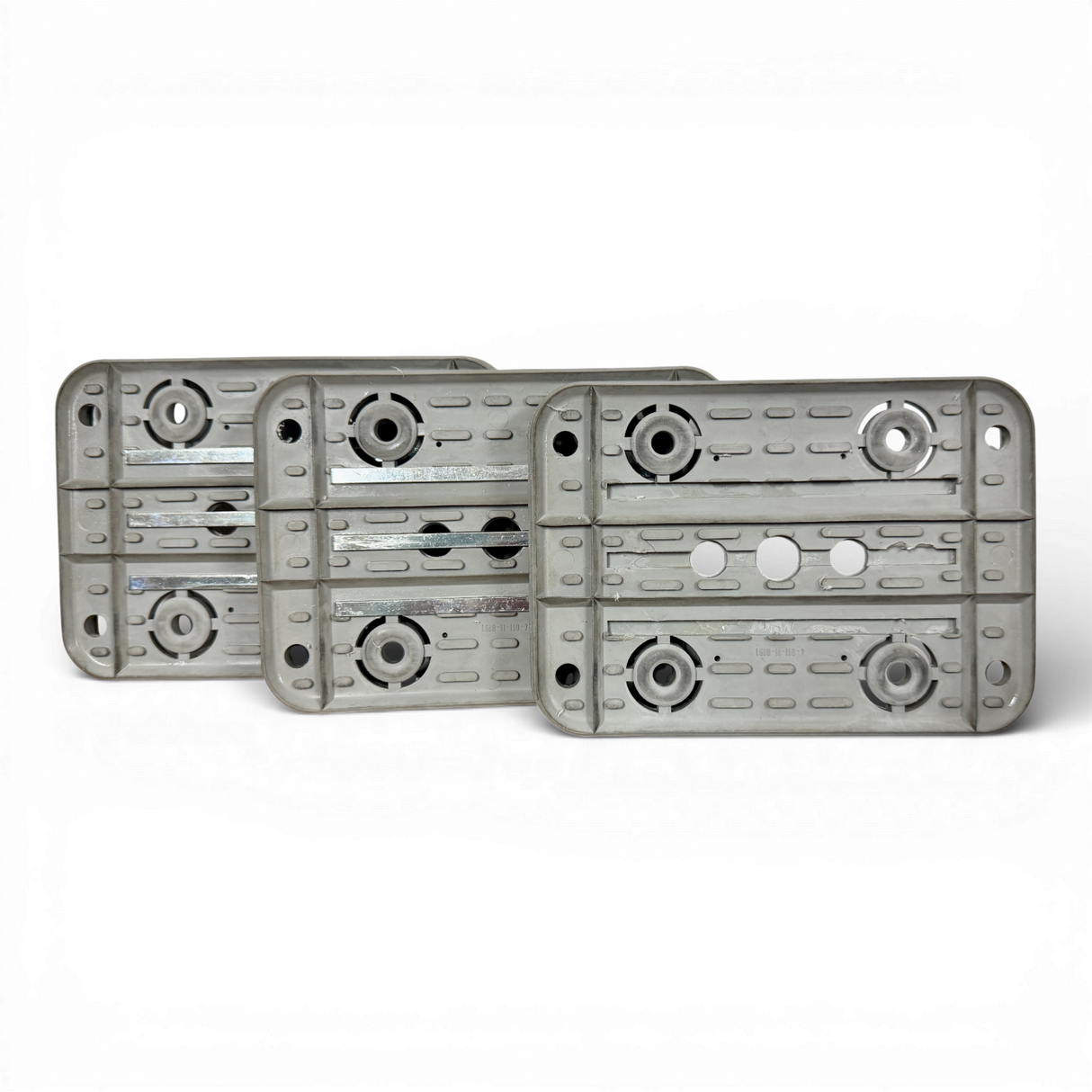 3 Stück -Schmalz HOMAG Reibbelag Saugplatte unten gebraucht 160x115x16,5 TPE Art.-Nr. 10.01.12.00593 Homag Art.-Nr