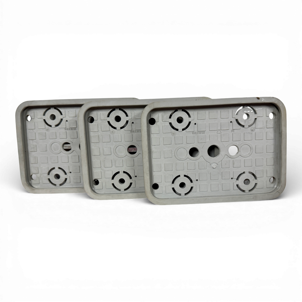 3 Stück -Schmalz HOMAG Reibbelag Saugplatte unten gebraucht 160x115x16,5 TPE Art.-Nr. 10.01.12.00593 Homag Art.-Nr