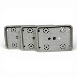 3 Stück -Schmalz HOMAG Reibbelag Saugplatte unten gebraucht 160x115x16,5 TPE Art.-Nr. 10.01.12.00593 Homag Art.-Nr