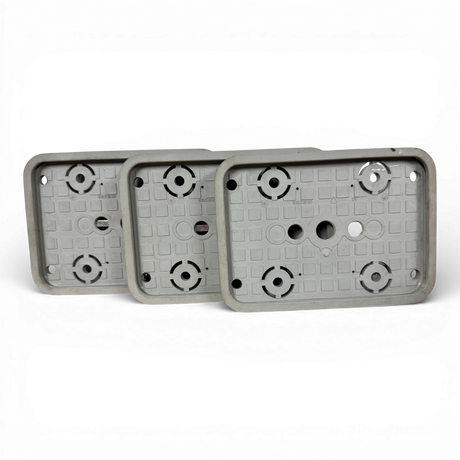 3 Stück -Schmalz HOMAG Reibbelag Saugplatte unten gebraucht 160x115x16,5 TPE Art.-Nr. 10.01.12.00593 Homag Art.-Nr