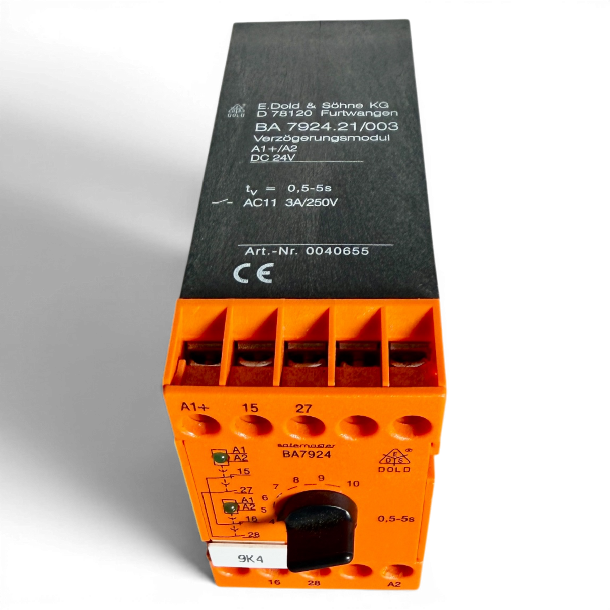DOLD Safemaster Verzögerungsmodul BA 7924.21/003 Art.-Nr. 0040655 – Ansicht 3