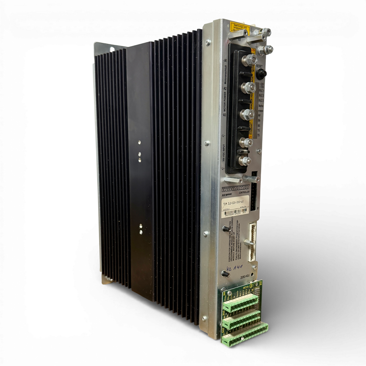 Indramat AC Servo Controller TDM 3.2 020 300 W0 Art Nr TDM 3.2 020 300 W0 (servo drive, controller) aus IMA