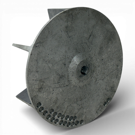 Flügelrad Aluminium Ø 300 mm Absaugventilator Absaugung Lüfterrad Transportventilator Art. Nr. 300100 (aluminum impeller)