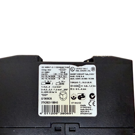 Siemens Siguard Sicherheitsrelais Art Nr 3TK2825 1BB40 – Ansicht 6