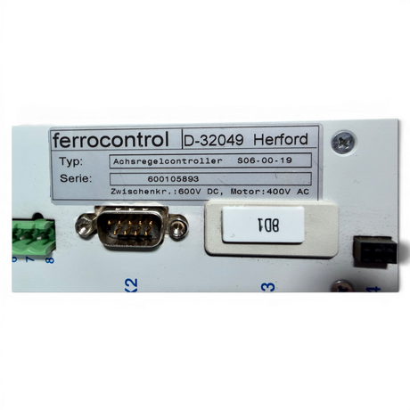 Ferrocontrol Achsregelcontroller S06-00-19 Art.-Nr. S06-00-19 für Priess & Horstmann NC CNC Maschinen – Ansicht 6