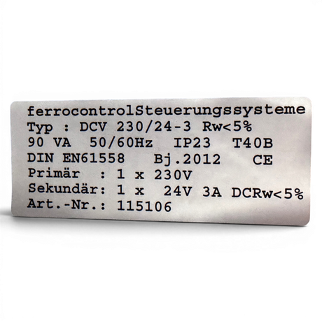 Ferrocontrol FIPC 1.7e Industrie Bedienpanel Art.-Nr. 1842 – CNC Panel PC für Priess und Horstmann CNC BAT – Ansicht 8