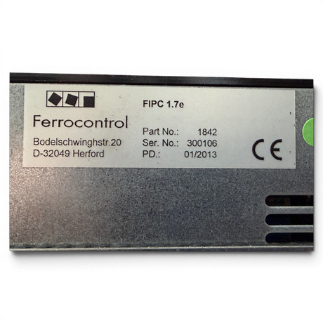Ferrocontrol FIPC 1.7e Industrie Bedienpanel Art.-Nr. 1842 – CNC Panel PC für Priess und Horstmann CNC BAT – Ansicht 9