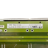 HOMAG AUTOMATA MULTI-E/A VME-GRUNDKARTE Art.-Nr. 4-086-05-0368 mit SERCOS Master Modul ASIC V3.1 für HOMAG BAZ BOF 32 41