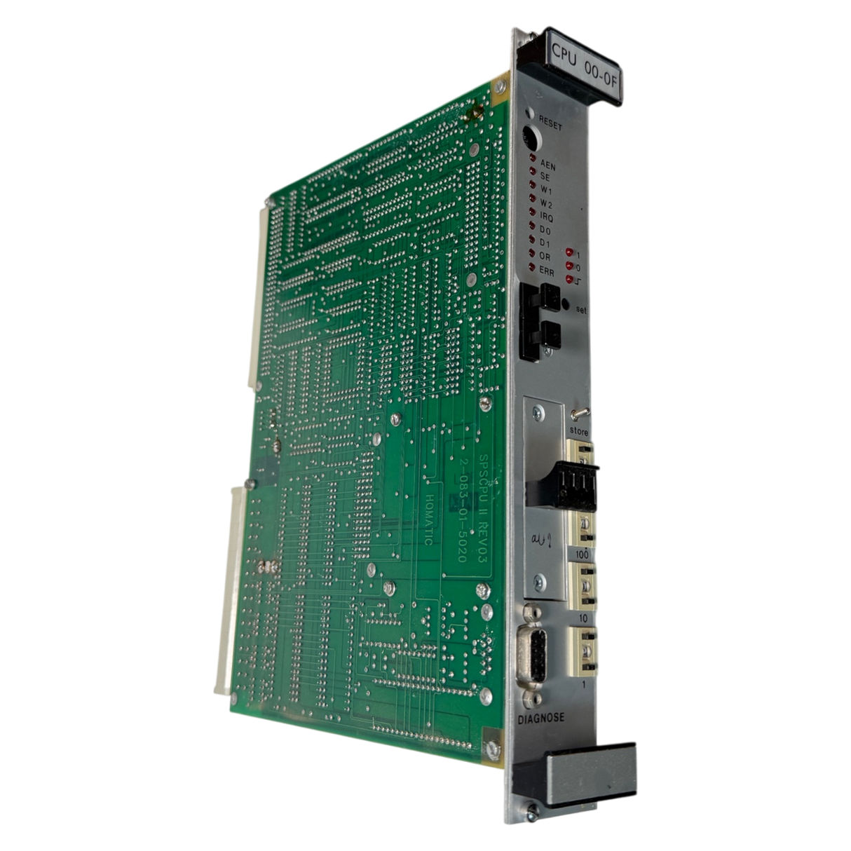 HOMAG Achskarte CPU HC020 SPS II 16 MHz 128K PR.WALZE Rev.3 Art.-Nr. 2-083-01-5060 – Ansicht 2
