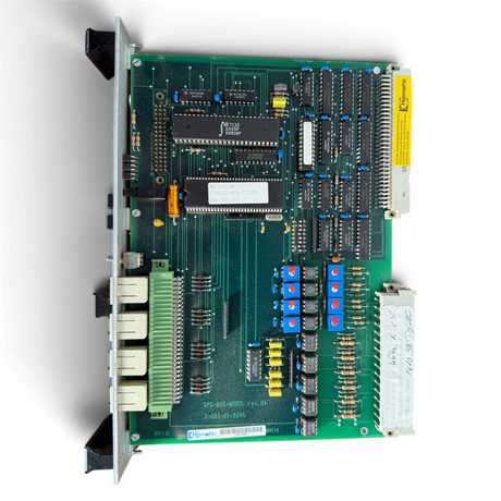 HOMAG Achskarte CPU HC020 SPS II 16 MHz 128K PR.WALZE Rev.3 Art.-Nr. 2-083-01-5060 – Ansicht 4