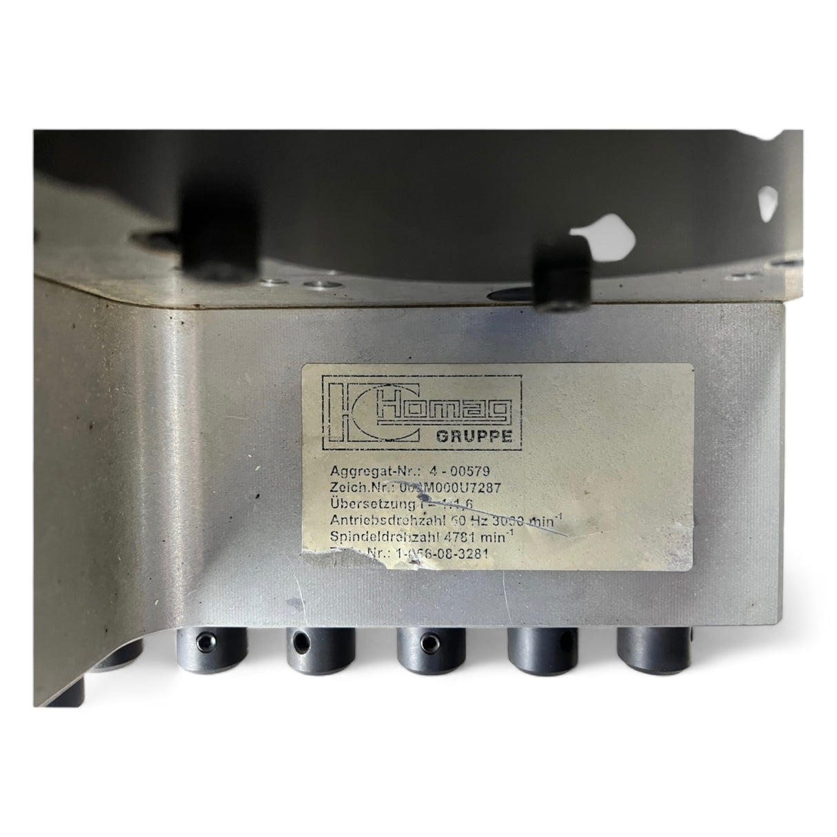 Bohrgetriebe HOMAG BAZ BOF 6 + 11 spindelig Art. Nr 1-056-08-3281 – Ansicht 12