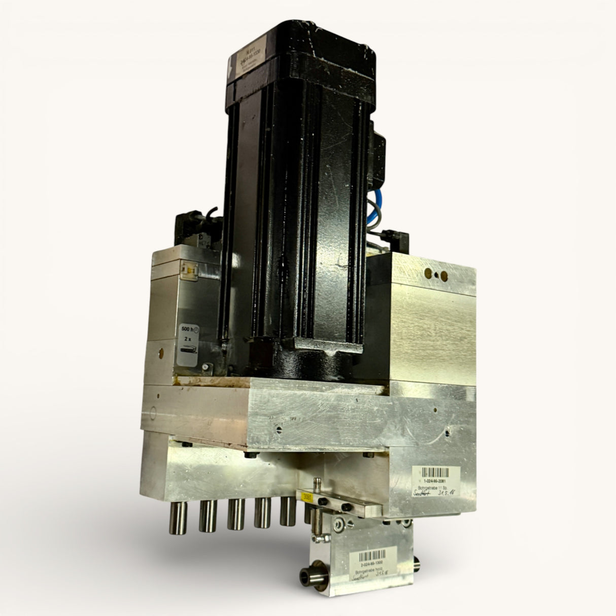 HOMAG Bohrgetriebe Motor Bohraggregat BAZ BOF 11 + 1 + 1 spindelig Art.-Nr. 1-024-95-2081 / Art.-Nr. 2-024-95-1330 – WEEKE