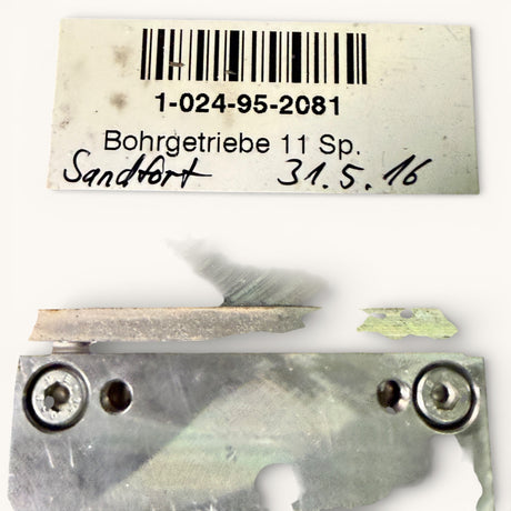 HOMAG Bohrgetriebe Motor Bohraggregat BAZ BOF 11 + 1 + 1 spindelig Art.-Nr. 1-024-95-2081 / Art.-Nr. 2-024-95-1330 – WEEKE