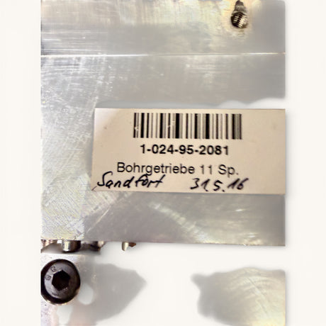 HOMAG Bohrgetriebe Motor Bohraggregat BAZ BOF 11 + 2 + 2 spindelig | Art.-Nr. 1-024-95-2081 / 2-024-95-1330 – WEEKE BP 155