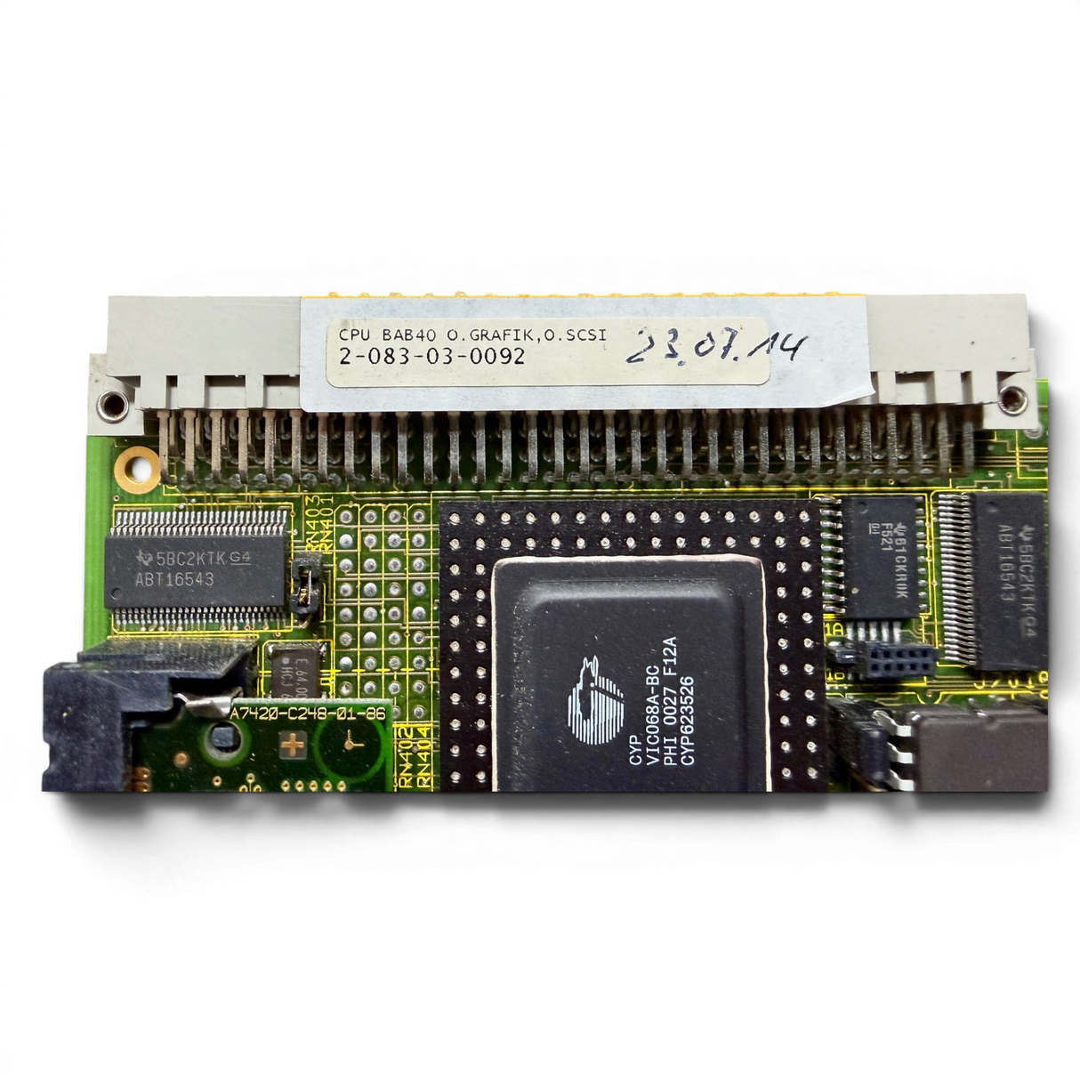 HOMAG CPU Steuerkarte BAB40 Art.-Nr. 2-083-03-0092 2083030092 inkl. Speichermodul 4-086-06-0463 4086060463 – Ansicht 5