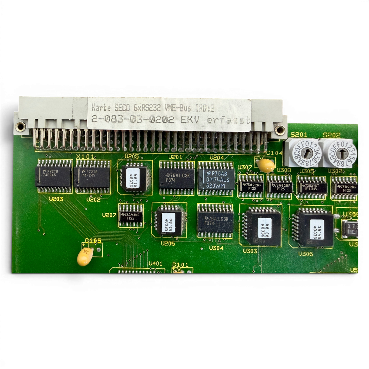 HOMAG ELTEC SECO 6xRS232 VME-BUS IO Karte 2-083-03-0202 für HOMAG BAZ BOF 32 41 – Ansicht 7
