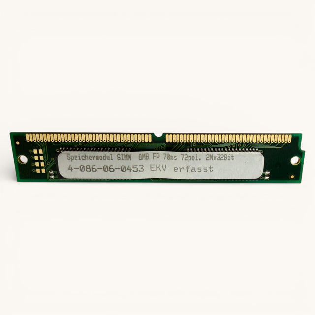 HOMAG Speichermodul SIMM 8MB FP 70ns 72pol 2Mx32 | Art.-Nr. 4086060453 (memory module, SIMM)
