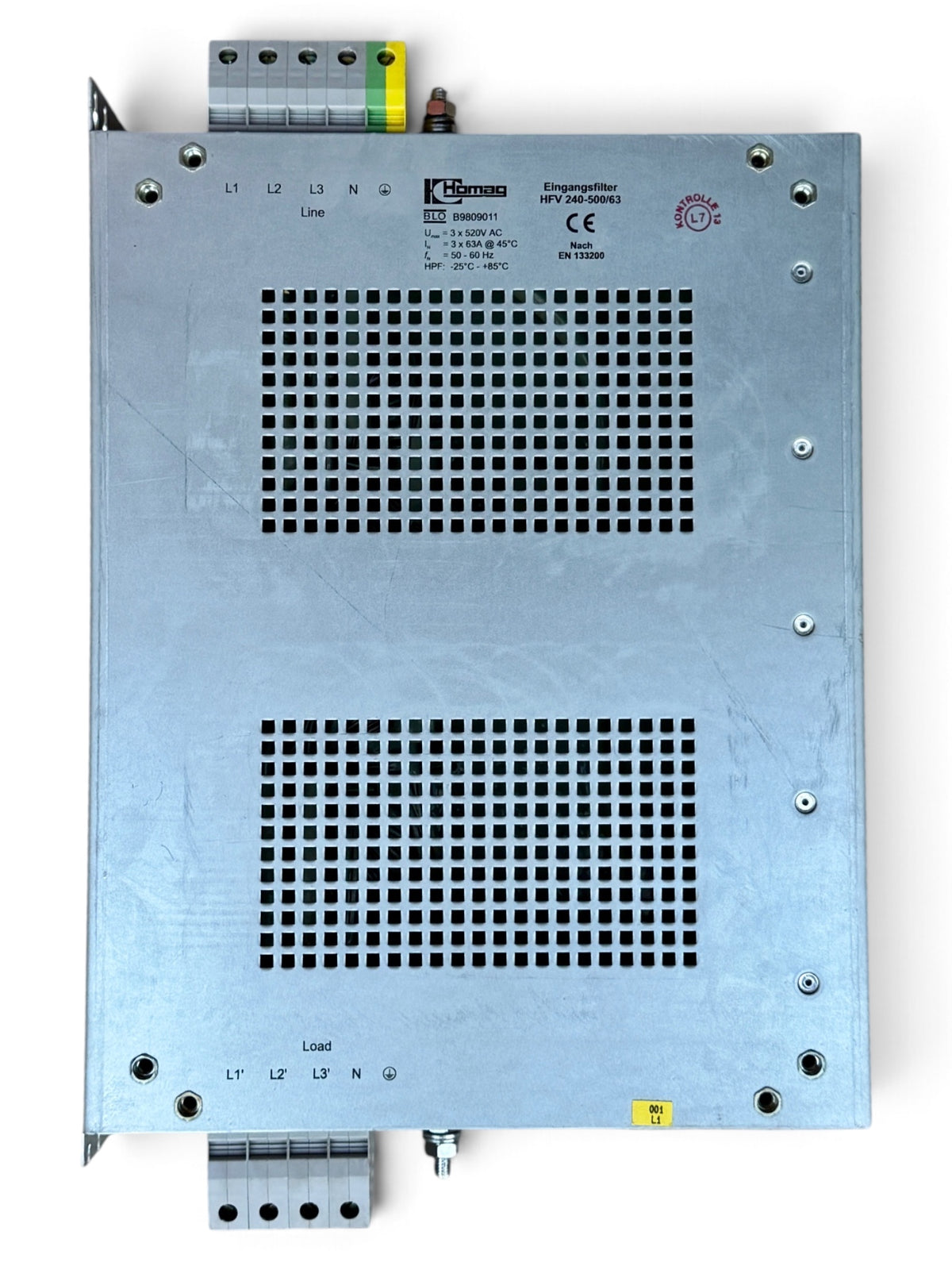 KEB HF-Filter 18.F4.T60-1009 – Ansicht 2