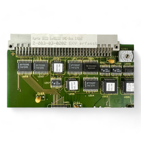 Homag Steuerkarte Artikelnummer 2-083-03-0202 Eltec Karte SECD 6xR5232 VME-Bus IRQ 2 – Ansicht 12