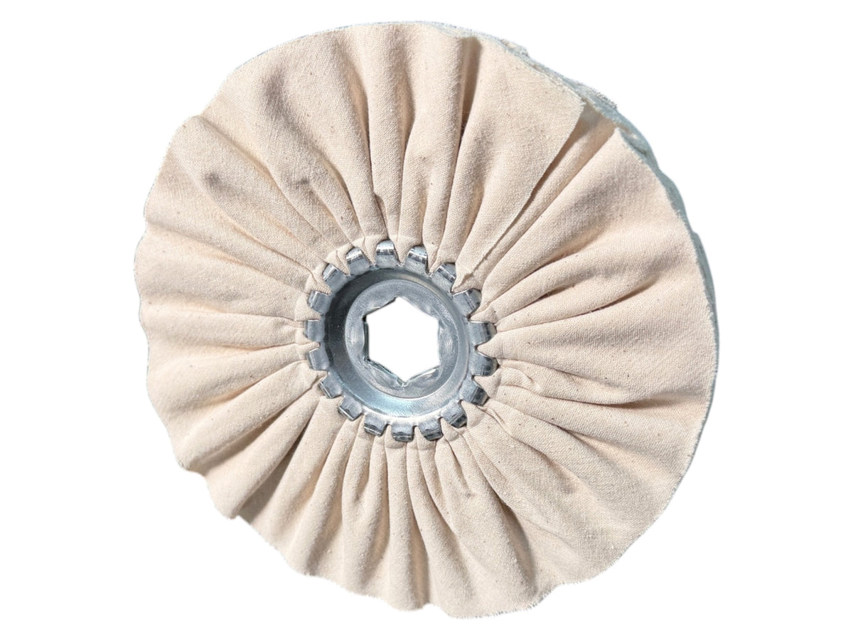 Schwabbelscheibe Polierring 150 × 19 Sechskant – Ersatz für BIESSE N3405N0002 / SCM 0000107048A – Kantenanleimmaschine STREAM, AKRON, JADE, Olimpic