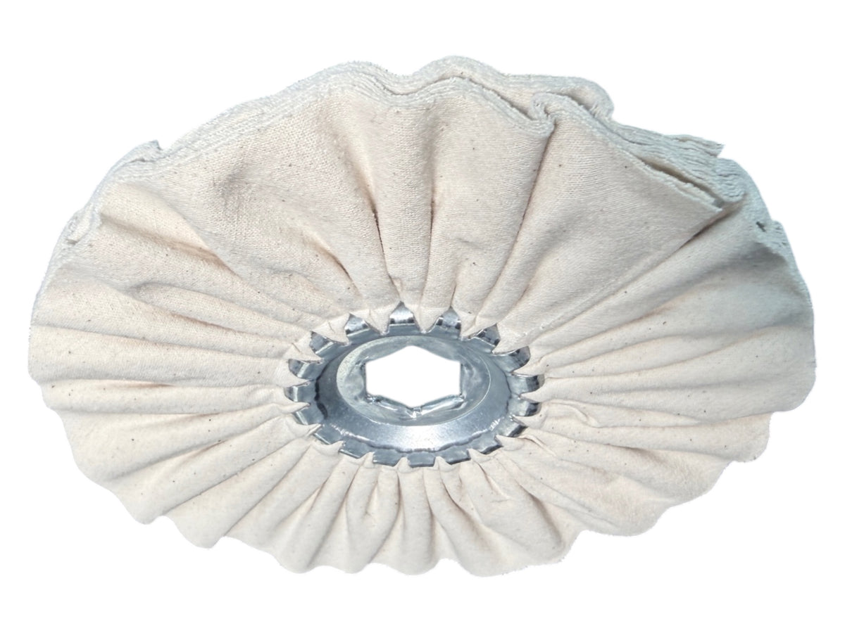 Schwabbelscheibe Polierring 150 × 19 Sechskant – Ersatz für BIESSE N3405N0002 / SCM 0000107048A – Kantenanleimmaschine STREAM, AKRON, JADE, Olimpic