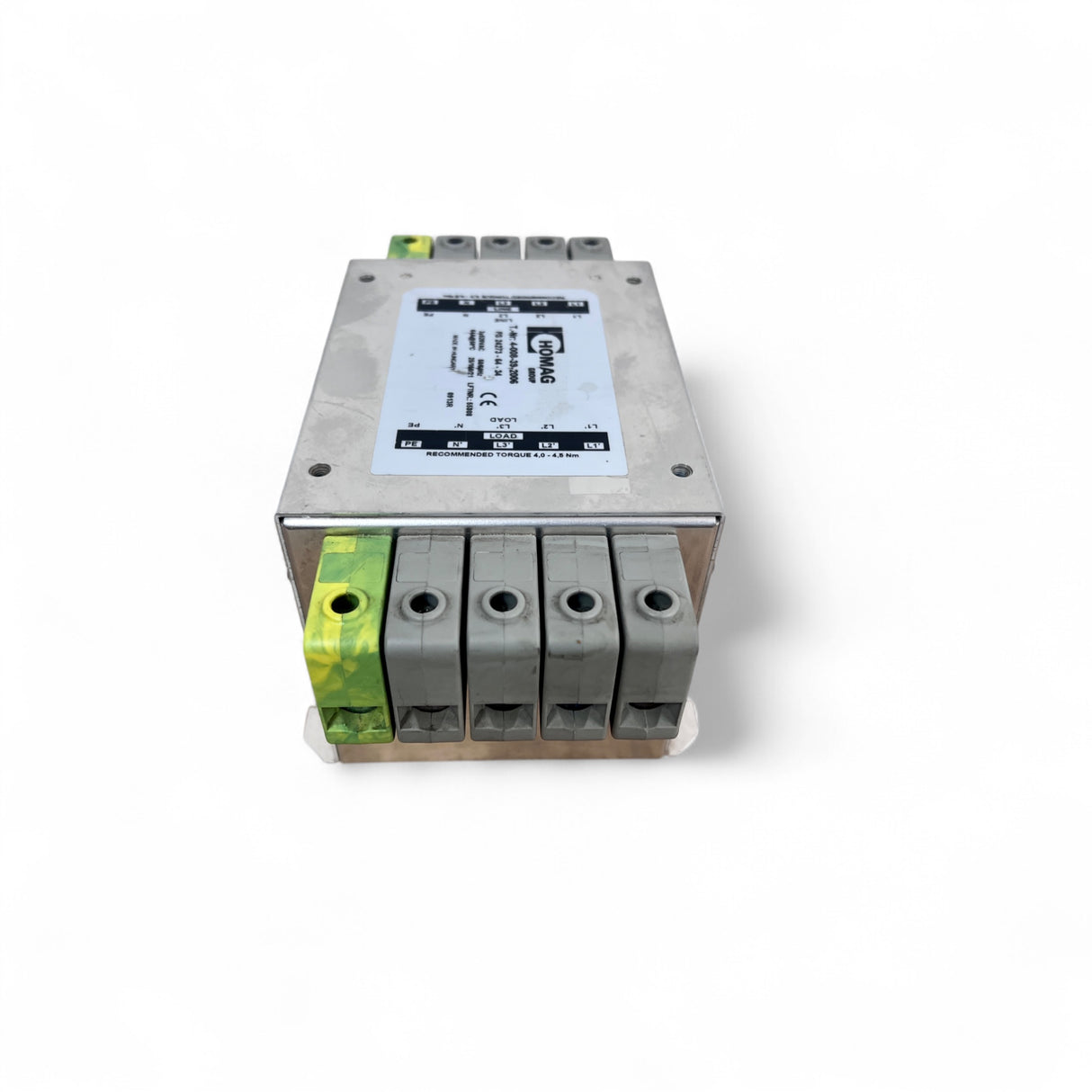 HOMAG Netzfilter 3x0…520V +N 64A 50/60Hz Typ 4-008-39-2006 – Ansicht 4